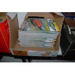 A box of Classic and Sports Car Magazines