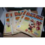 A quantity of Beano comics from 1990 onwards