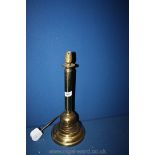 An antique Brass table Lamp