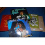 Boxed LP's to incl Stardust Memories, Max Bygraves,