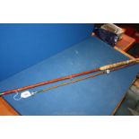 A built cane Edger Sealey "Octopus" boat rod for sea angling.