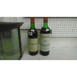 A BOTTLE OF BARON ROTHSCHILD MOUTON CADET 1976 AND ONE OTHER