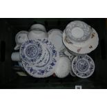 COLLECTION OF WEDGEWOOD BLUE AND WHITE PLATES