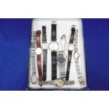 NINE ASSORTED WATCHES