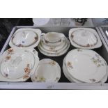 A COLLECTION OF ALFRED MEAKIN AND CRESCENT CHINAWARE