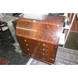 A MAHOGANY BUREAU,