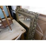 TWO GILT FRAMED MIRRORS A/F