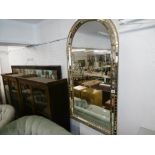 ARCH TOP OVERMANTLE MIRROR