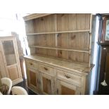 A PINE COUNTRY DRESSER