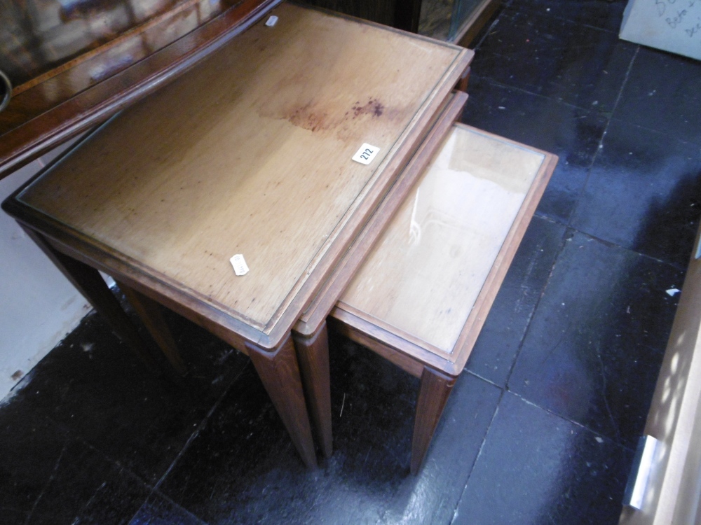 A NEST OF THREE TABLES