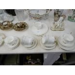 A ROYAL ALBERT VAL D'OR TEA PART TEA SERVICE