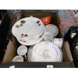 AN ALFRED MEAKIN AND CROWN MING PART DINNER SETS