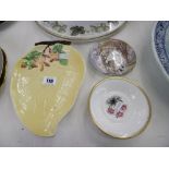 CARLTON WARE DISH PLUS TWO OTHERS