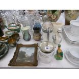 A SMALL ASSORTMENT OF ITEMS INC A SYLVAC JUG