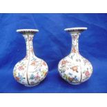 A PAIR OF CHINESE FAMILLE VERT VASES