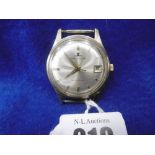 VINTAGE 1960-70'S JAGER LE COULTRE AUTOMATIC WATCH IN WORKING ORDER, WITH NO STRAP,