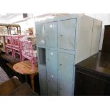 SIX METAL CABINETS