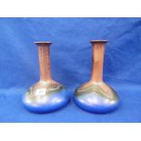 PAIR OF BRETBY ART VASES