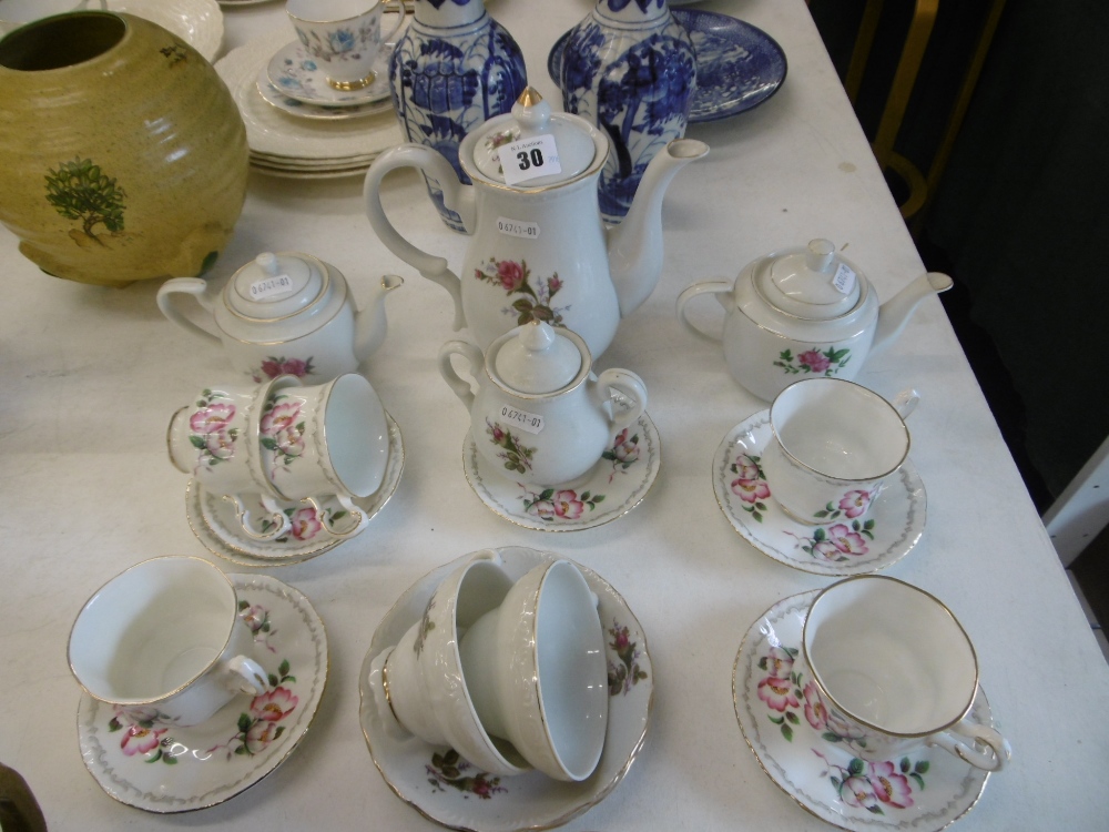 PARAGON PART TEA SET AND A TEA SET FOR TWO