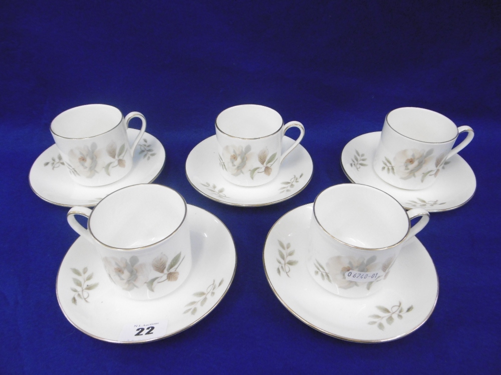 SET OF FIVE ROYAL DOULTON DUO'S