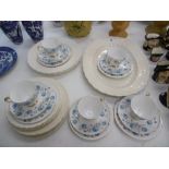 QTY OF SPODE CHINA AND FIVE TRIO'S