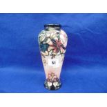 MOORCROFT VASE, OBERON PATTERN, RACHEL BISHOP,