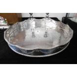 SILVER PLATED TRAY