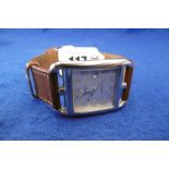 HERMES CAPE COD GENTS, AUTOMATIC WATCH IN CLASSIC DESIGN,