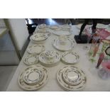 A PART JOHNSON BROTHERS DINNER SET