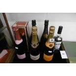 A QUANTITY OF CHAMPAGNES,