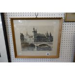 A FRAMED PICTURE OF PARIS