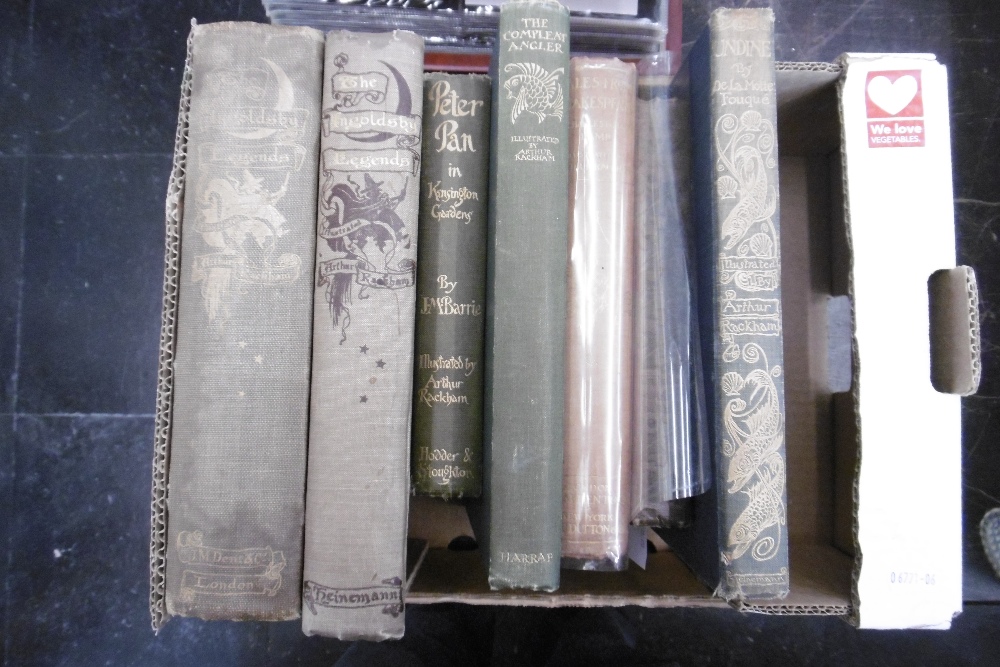 A SMALL COLLECTION OF ARTHUR RACKHAM ILLUSTRATED BOOKS INCLUDING 1908 COPY PETER PAN IN KENSINGTON - Image 3 of 6