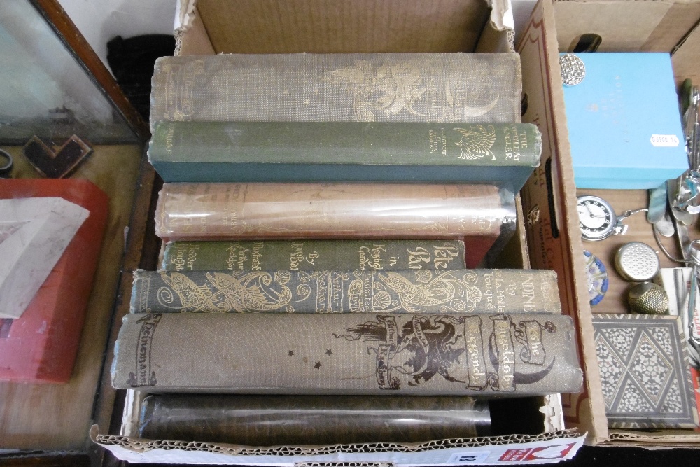 A SMALL COLLECTION OF ARTHUR RACKHAM ILLUSTRATED BOOKS INCLUDING 1908 COPY PETER PAN IN KENSINGTON - Image 4 of 6