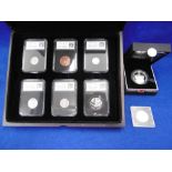 A 2014 TWELVE COIN SPECIMEN YEAR SET AND OTHERS