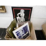 A QUANTITY OF MARILYN MONROE PRINTS INCLUDING ADVERTISING