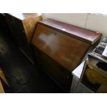 EDWARDIAN INLAID MAHOGANY BUREAU