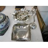 QTY OF SILVER PLATE