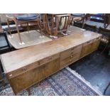 A WALNUT G PLAN SIDEBOARD