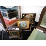 THREE ART DECO SMITHS ELECTRIC CLOCKS