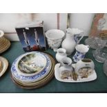 A MIXED ASSORTMENT OF CHINA ETC