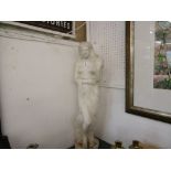 MARBLE FIGURE OF A LADY