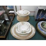 A BURLEIGH PART DINNER SET