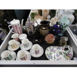 A QUANTITY OF ASSORTED CHINA INCLUDING VILLEROY AND BOCH