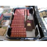 A SET OF CHARLES DICKENS BOOKS IN TWENTY THREE VOLUMES