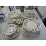A PART JOHNSON BROTHERS DINNER SET