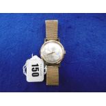 9ct GOLD BRAVINGTONS WRISTWATCH,