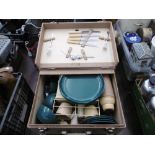 A PICNIC SET IN CASE