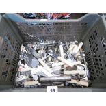 A QUANTITY OF FLATWARE