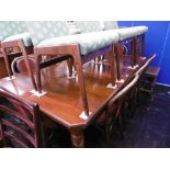 19TH CENTURY EXTENDING DINING TABLE,