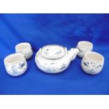 DECORATIVE ORIENTAL BLUE AND WHITE,